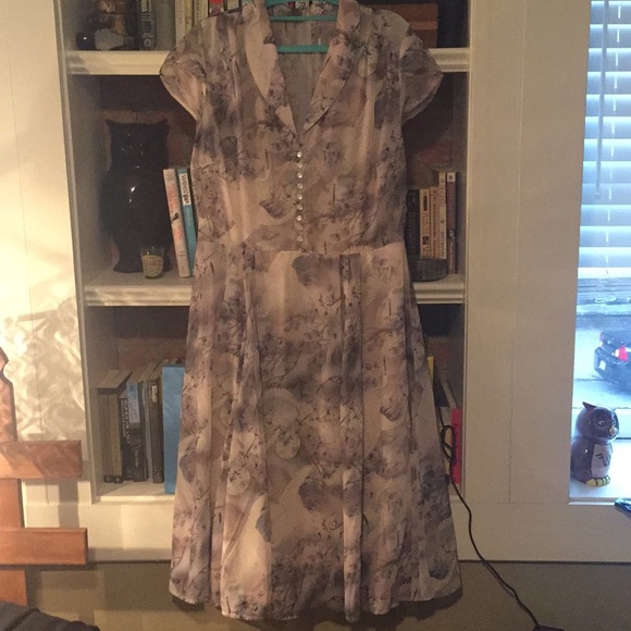 ModCloth Hell Bunny Printed Dress - Picture 2 of 6